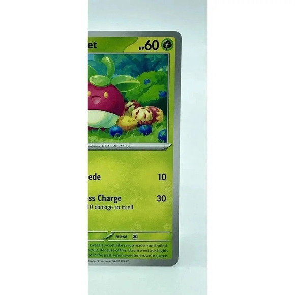 Bounsweet 016/197 S&V: Obsidian Flames Non-Holo Pokémon‎ TCG Mint Unplayed - Picture 3 of 6